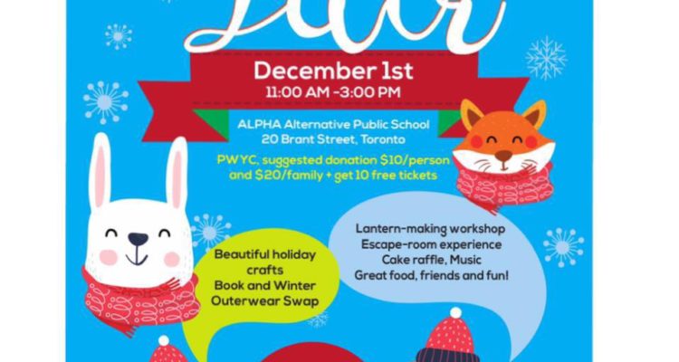 ALPHA Winter Wonder Fair ALPHA Junior Public School